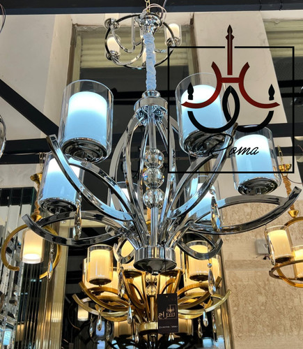 لوستر چشمی لهستانی مدرن کلاسیک با طراحی خاص و متریال درجه یک، مناسب پذیرایی و سالن