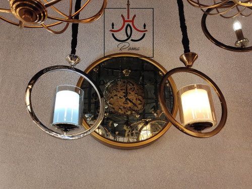 لوستر اتاق خواب و اشپزخانه مدرن و گرد